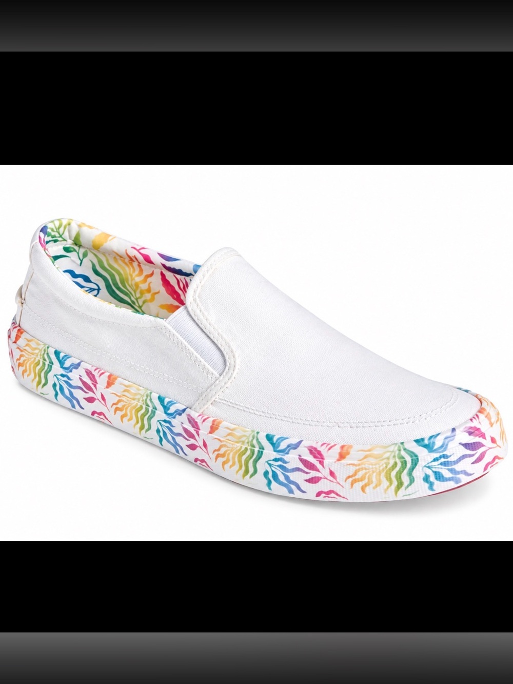 Sperry Striper II Pride Slip-On Sneakers Men 7 Women 8